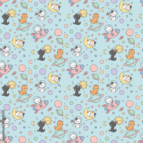 seamless pattern with toys