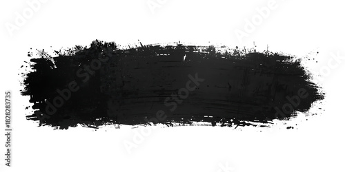 Grunge brush stroke overlay element design