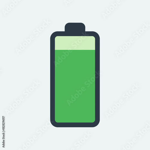 Battery icon showing a nearly full charge level.