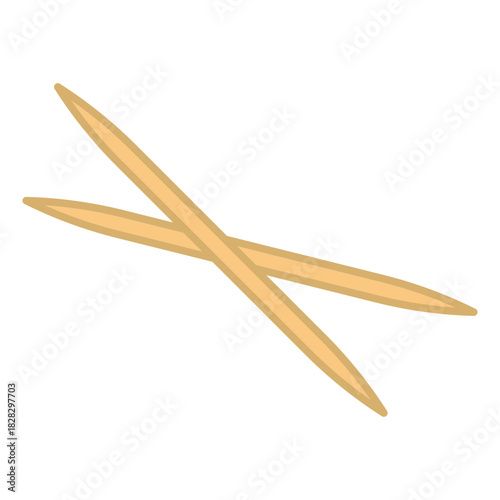 tooth stick sign symbol vector template icon