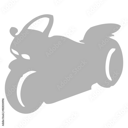 Motorcycle silhouette