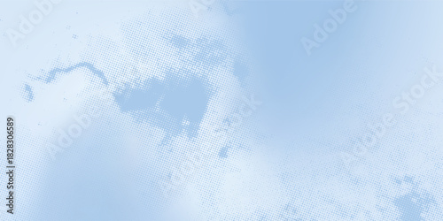 Blue studio room. Limbo light background. Abstract 3d backdrop for product presentation. Minimal wall scene. Showcase, promotion display