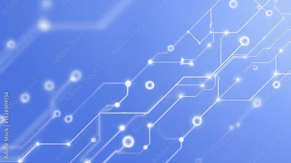 Obraz premium CircuitNetworkDesign