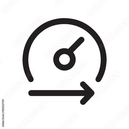 Brake System Warning Light Icon, Auto Dashboard Safety Symbol Set.