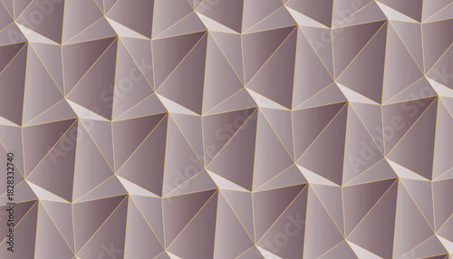 Abstract Geometric Polygon Pattern