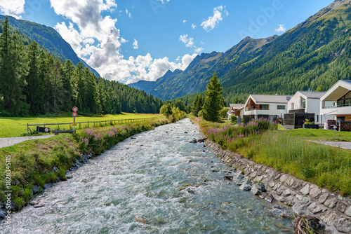 Naklejka スイスの絶景