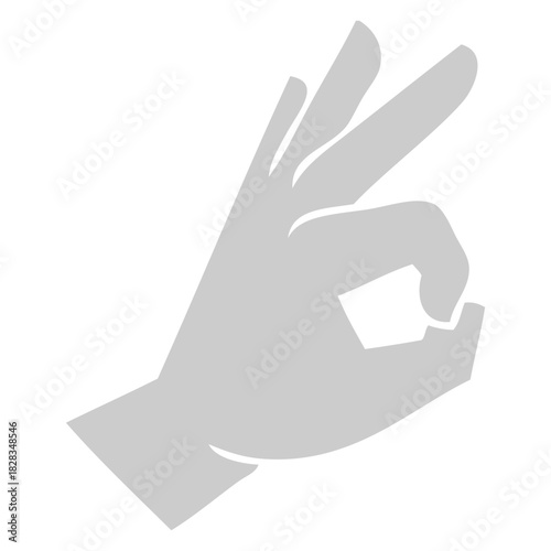 Okay Hand Gesture Icon