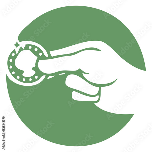 Gambling Hand Coin