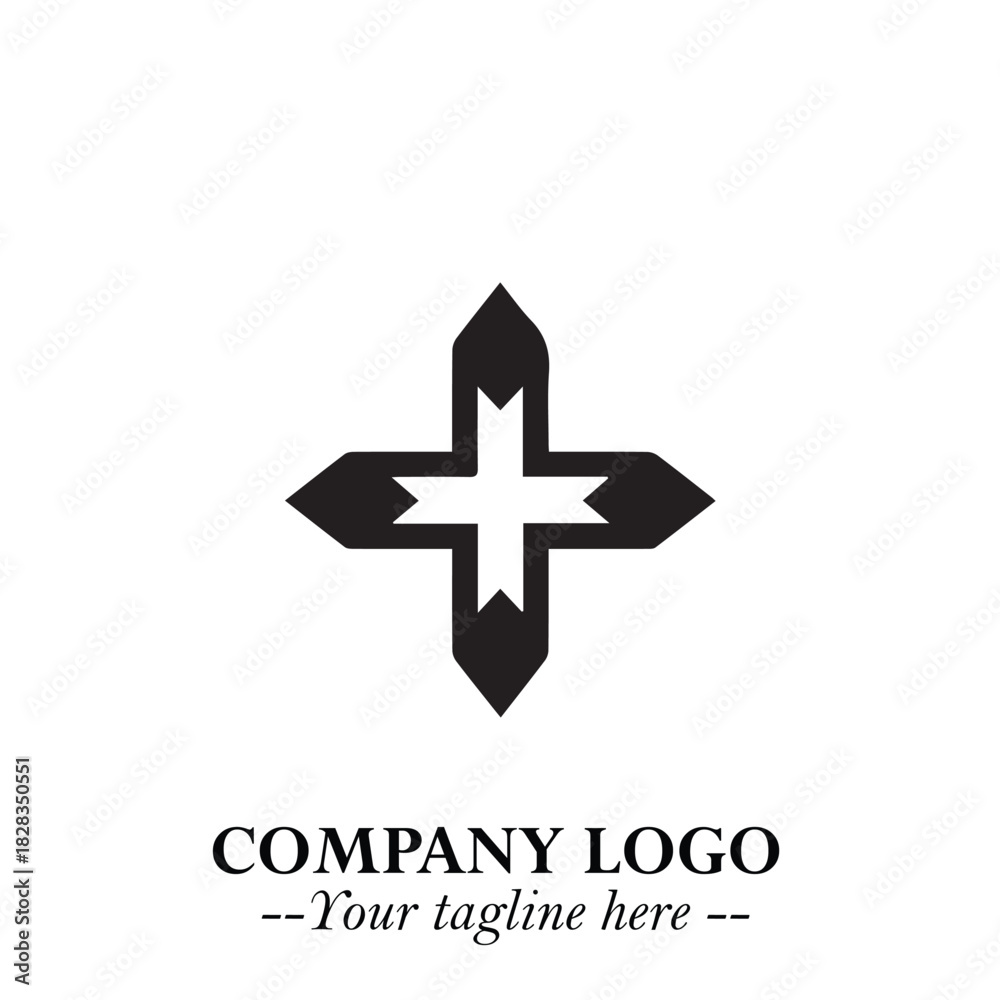 Obraz premium Sleek Electrical Logo Symbol on a Clean White Background for Modern Branding Design Elements Art