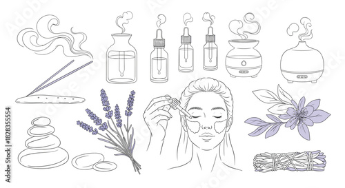 Find inner peace with aromatherapy and essential oils for a serene self-care ritual, creating a calming spa experience at home with natural elements