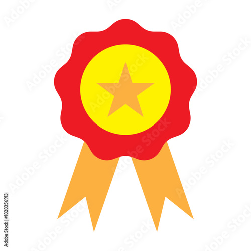 Trainee Badge Vector Flat Icon Design