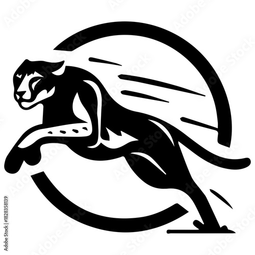 Speeding Panther Logo