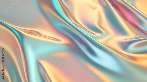 electroplated. Iridescent rainbow reflections on a mirror-smooth electroplated metallic surface. safety posters, maintenance manuals, designed for precision metalworking and fabrication facilities.