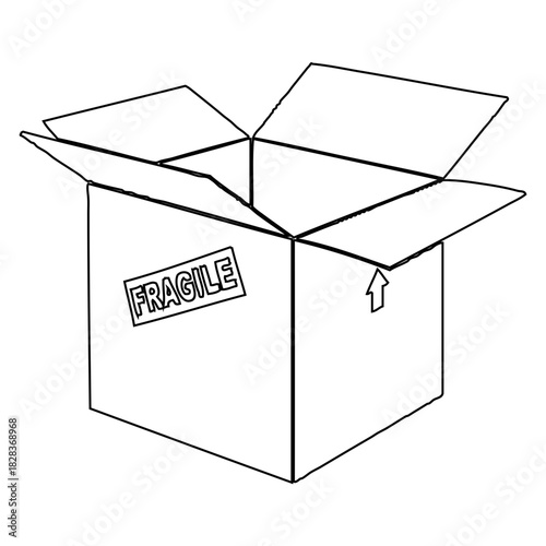 Fragile Open Box