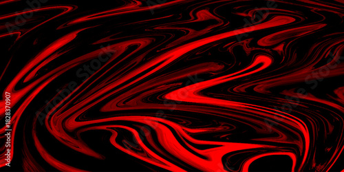 Abstract background of dark red liquid marble surface liner design. marble liquid ink texture. ink backdrop with wavy pattern. liquify swirl red colour art.