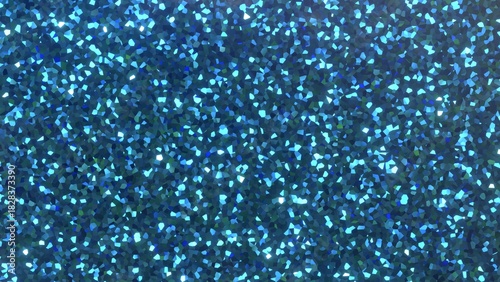 青いキラキラ光るグリッターの背景素材
