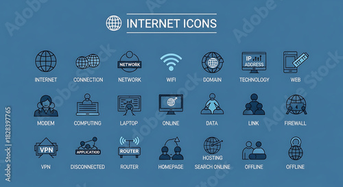 Solid vector icons collection featuring templates, layouts, flowcharts, diagrams, forms, wireframes, tables, grids, onboarding, IT support, communication, business structure, budget, and advertising.