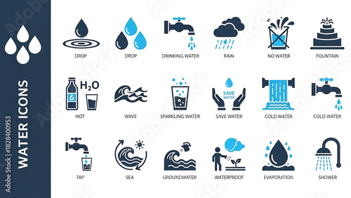 Solid vector icons collection featuring templates, layouts, flowcharts, diagrams, forms, wireframes, tables, grids, onboarding, IT support, communication, business structure, budget, and advertising.