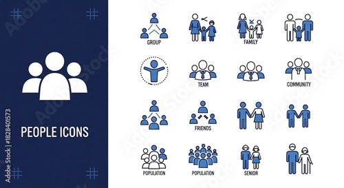 Solid vector icons collection featuring templates, layouts, flowcharts, diagrams, forms, wireframes, tables, grids, onboarding, IT support, communication, business structure, budget, and advertising.