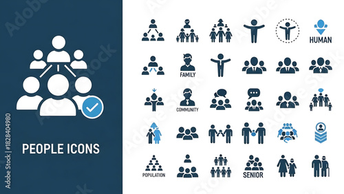Solid vector icons collection featuring templates, layouts, flowcharts, diagrams, forms, wireframes, tables, grids, onboarding, IT support, communication, business structure, budget, and advertising.