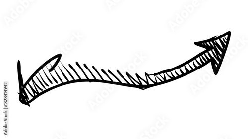 Arrow Checkmark with Curve