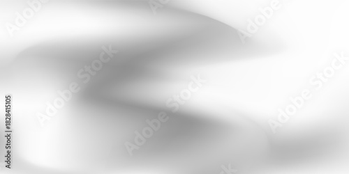 Silver background with metal mirror texture. Chrome gradient surface with simple abstract light ball. vector ilustration