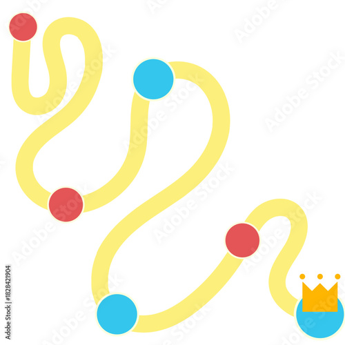 Simple Board Game Path