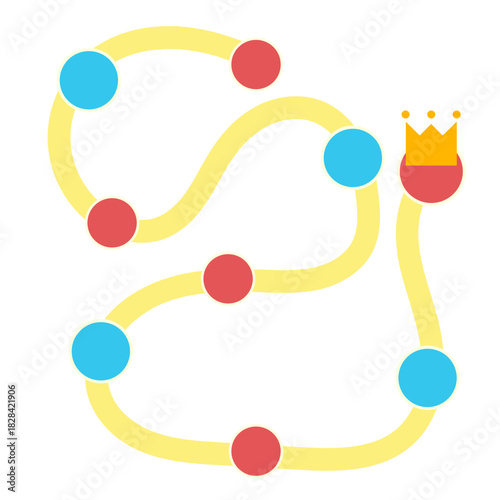 Simple Board Game Path