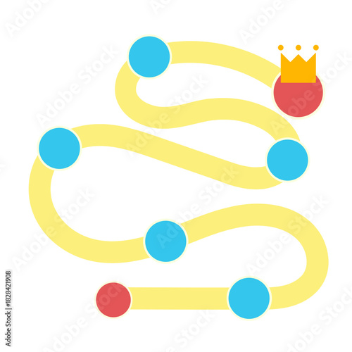 Simple Board Game Path