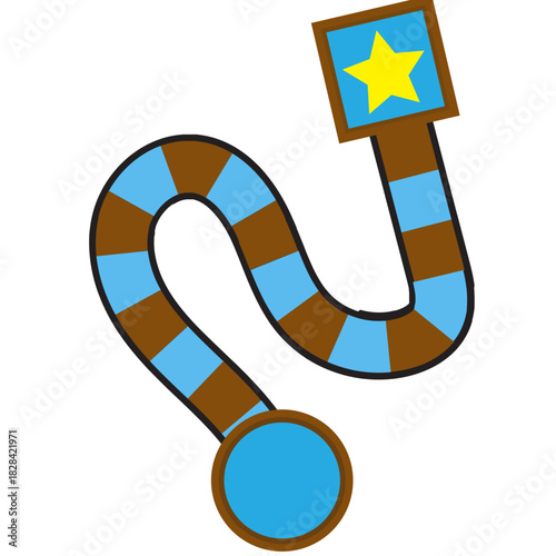 Simple Board Game Path