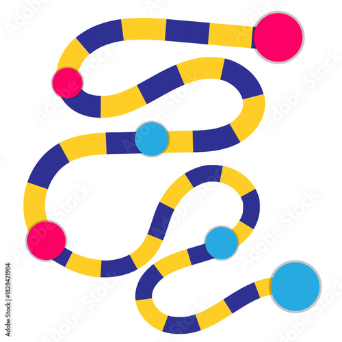 Simple Board Game Path