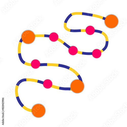 Simple Board Game Path