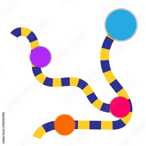 Simple Board Game Path