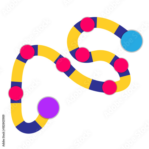 Simple Board Game Path