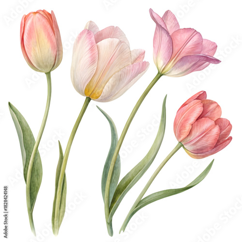 bunch of tulips