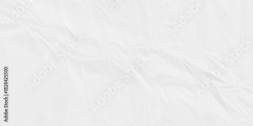 white crumpled paper background texture pattern overlay. wrinkled high resolution arts craft and Seamless white crumpled paper.	