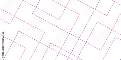 Abstract modern style of diagonal square geometric transparent line pattern vector. stylish monochrome of square and triangle vector. geometric square tile design illustration.