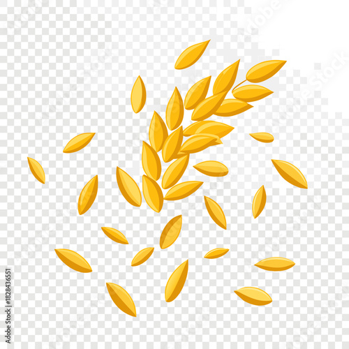 corn flakes background