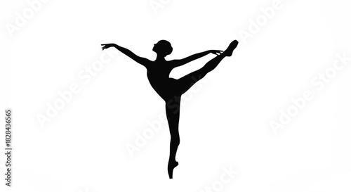 ballet dancer silhouette