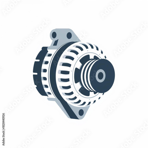 vector illustration of a computer mouse