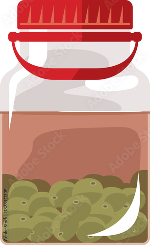 自家製梅酒のイメージイラスト