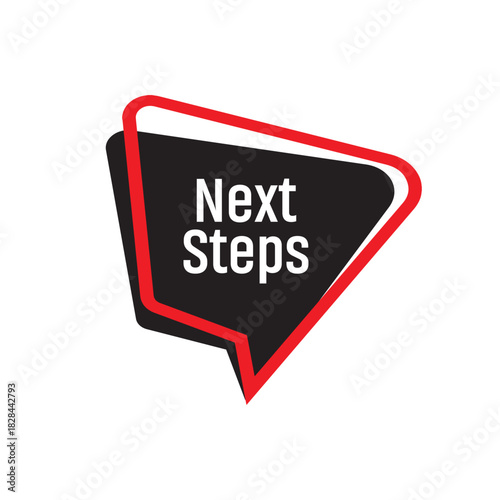 next step text