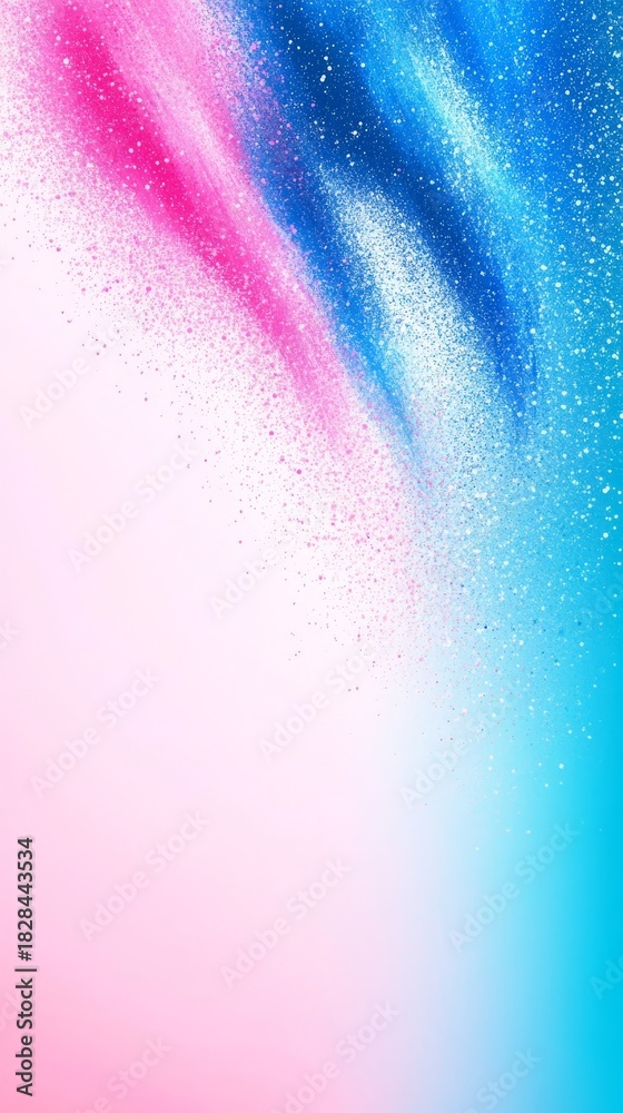 Fototapeta premium Captivating vibrant colorful powder cloud abstract background art dynamic design wallpaper.