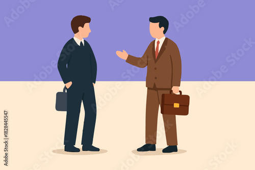 Employment contract agreement, corporate partnership document with signature, new employee signing contract, legal paperwork, recruitment document concept, businessman handshake with contract paper.