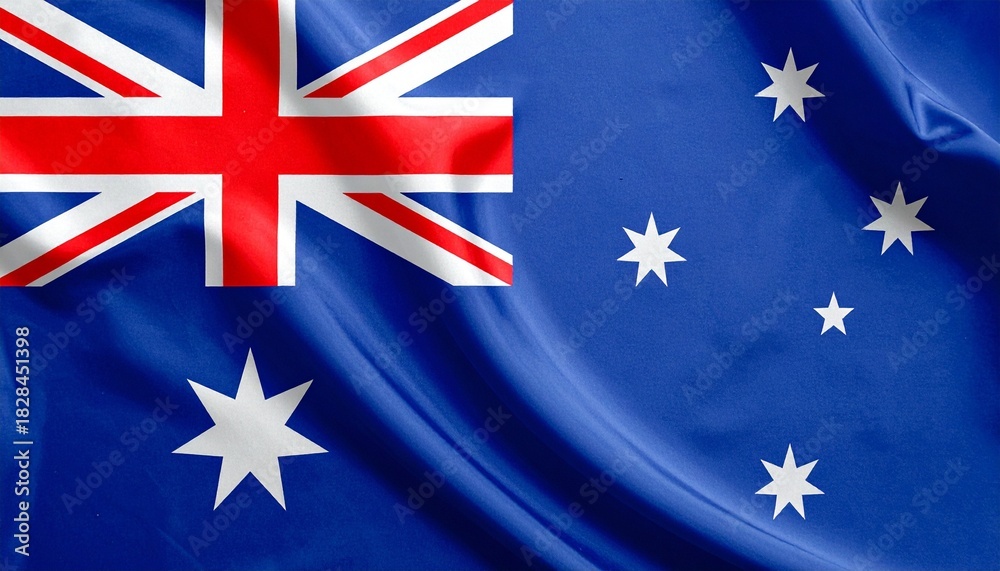 Fototapeta premium flag of Australia