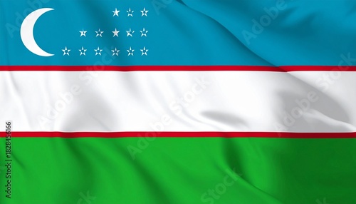 flag of Uzbekistan