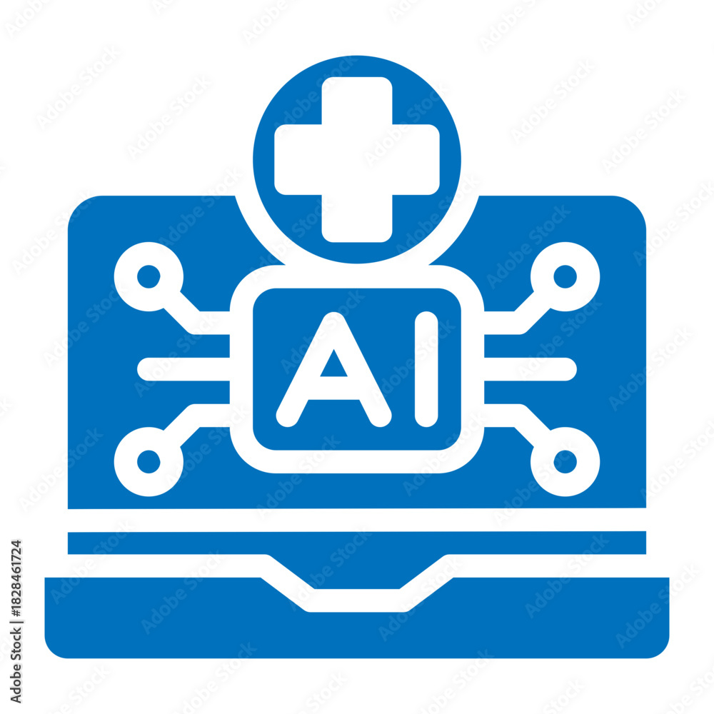 Obraz premium medical technology icon