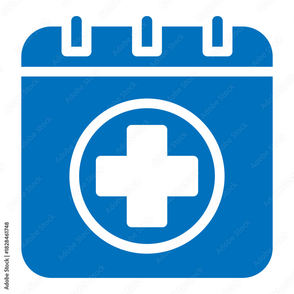 Fototapeta premium medical day icon