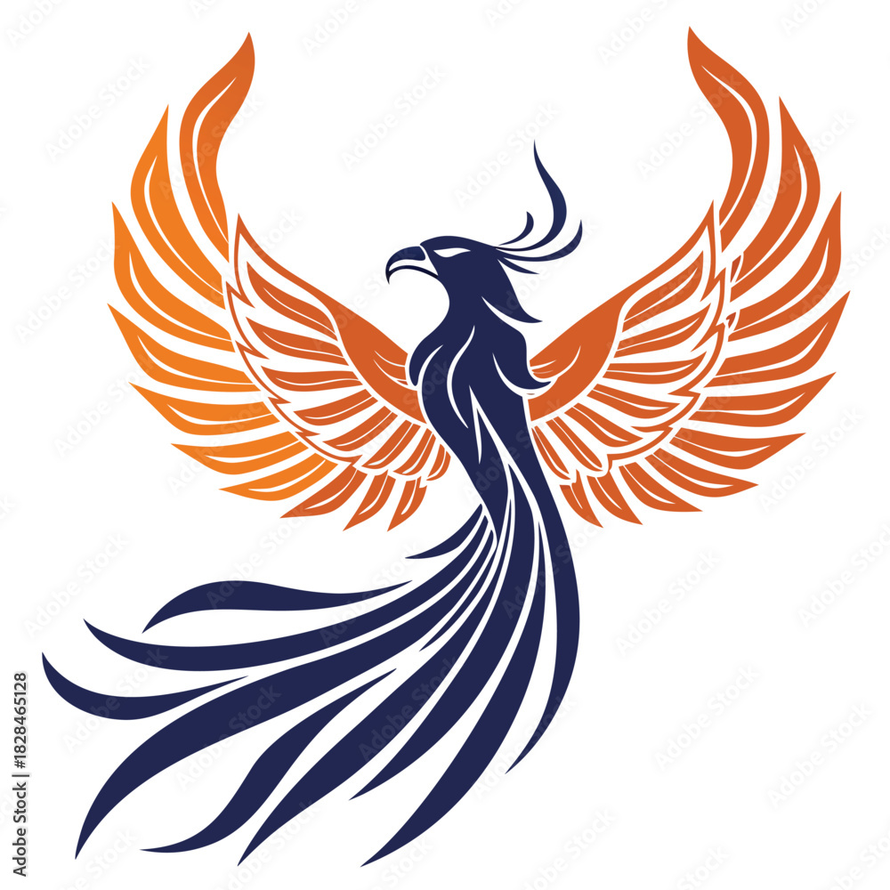 Obraz premium vector illustration of a bird