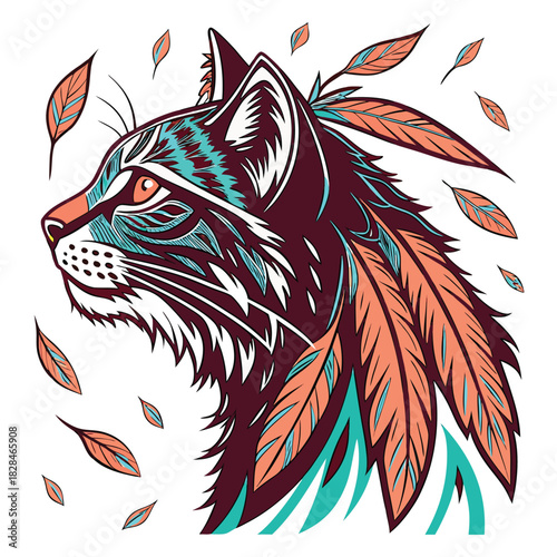 wolf tribal tattoo